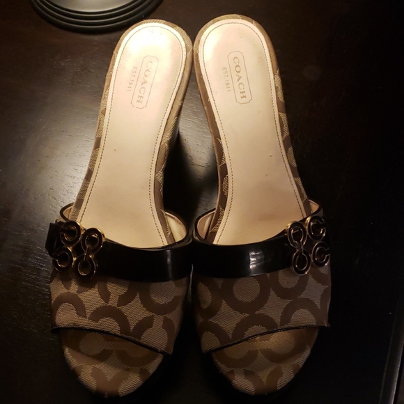 Coach wedges - Picture 2 of 4